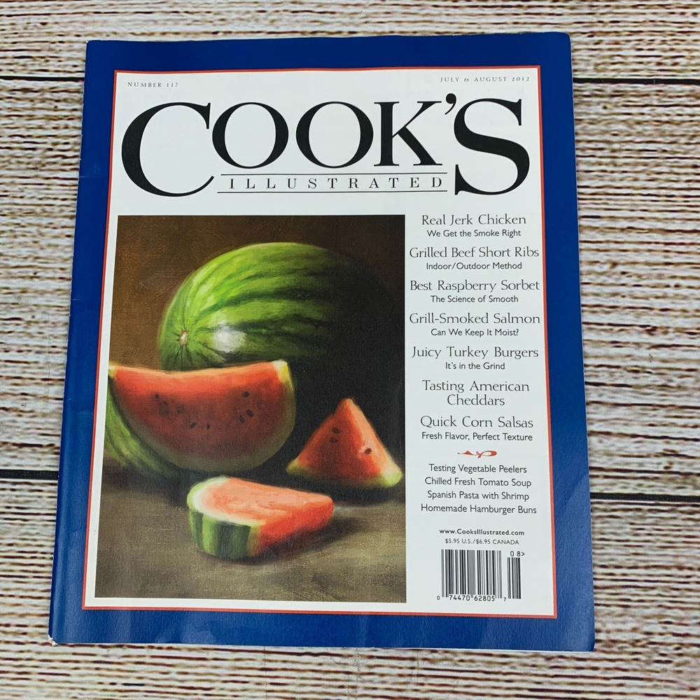 Cook's Illustrated Magazine‎ [July August 2012] Recipes Cooking Food